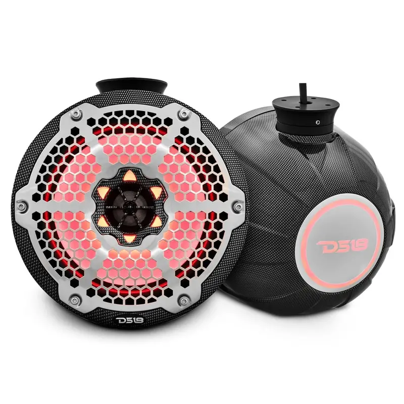 Ds18 Nxl 8" Pod 375W Speaker With Integrated Rgb Led Lights - Pair 4