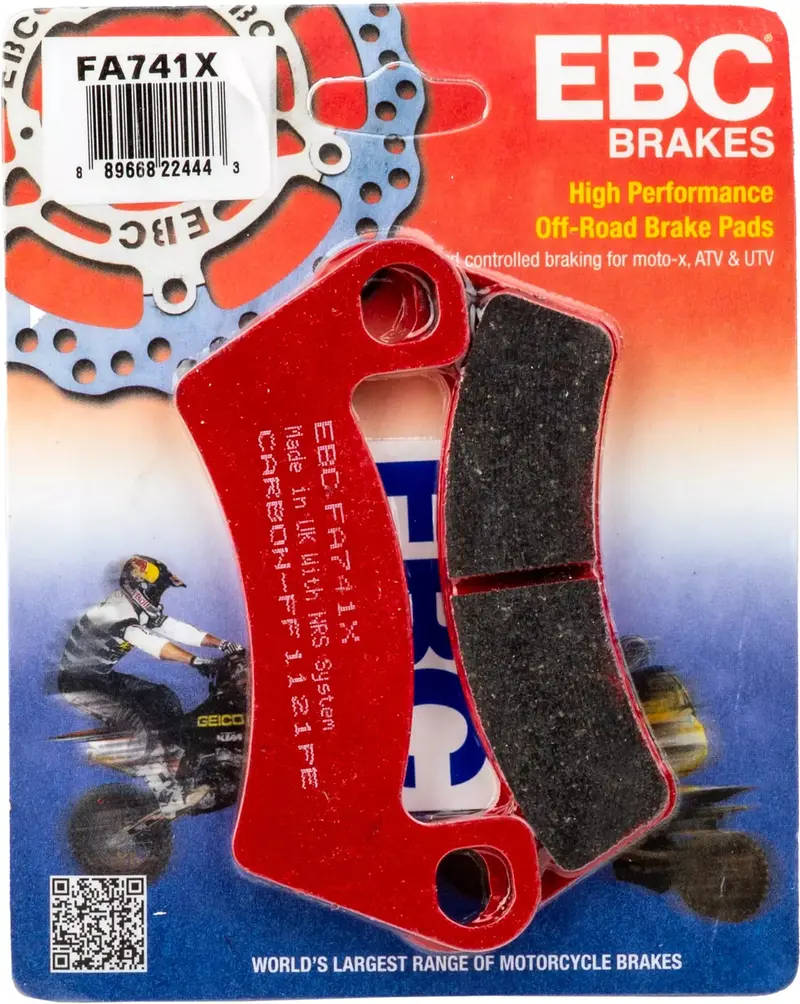 Ebc Arctic Cat Wildcat Sport Carbon X Brake Pads - Front/Rear 1