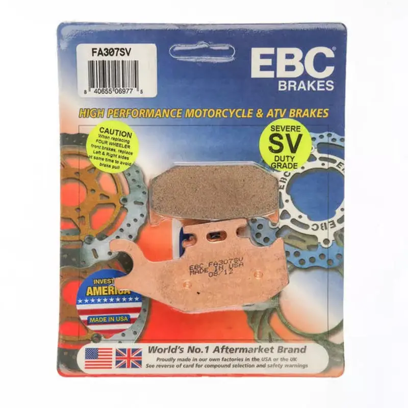 Ebc Can-Am Commander/Maverick Sv Severe Duty Sintered Metal Brake Pads - Front/Rear 1