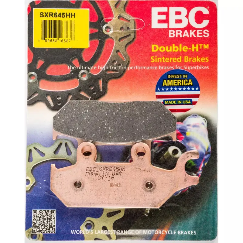 Ebc Can-Am Commander/Maverick Sxr Side By Side Race Formula Hh Sintered Brake Pads - Metallic Front 1