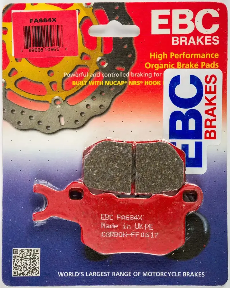 Ebc Can-Am Defender Sport Carbon X Brake Pads - Rear Left 1