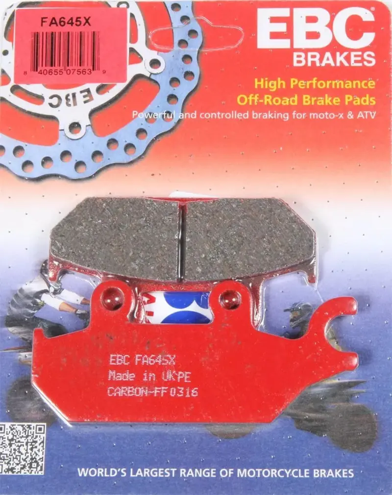 Ebc Can-Am/Yamaha Sport Carbon X Brake Pads - Front Right 1