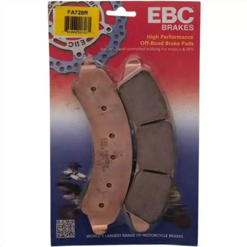 Ebc High Performance Off-Road Sintered R Series Brake Pads - Polaris Turbo S - Fa728r 1