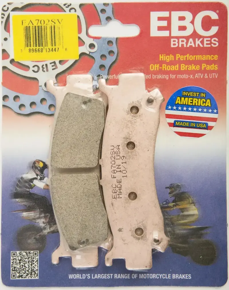 Ebc Honda Pioneer 1000 Sv Severe Duty Sintered Metal Brake Pads - Metallic Front 1