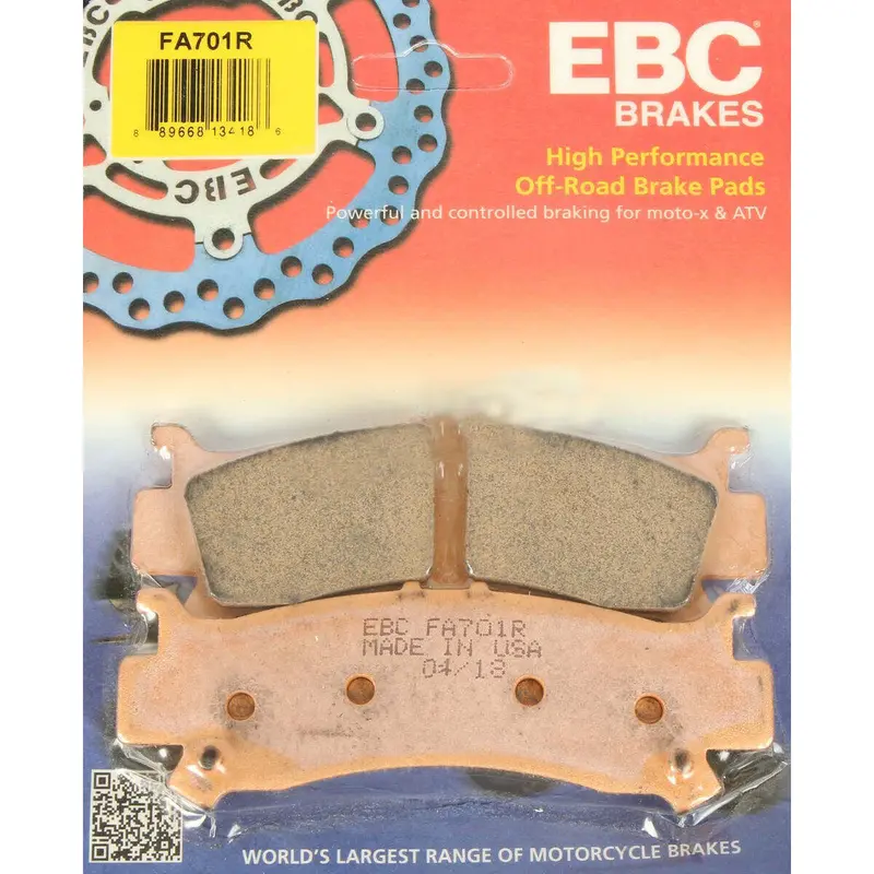 Ebc Honda Talon/Pioneer Long-Life Sintered R-Series Brake Pads - Metallic Front Left 1