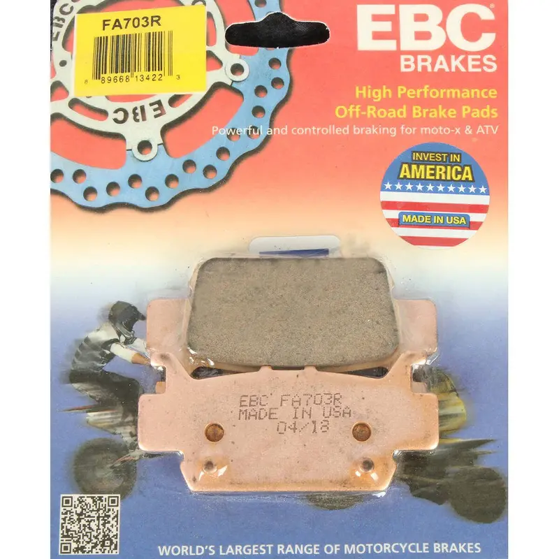Ebc Honda Talon/Pioneer Long-Life Sintered R-Series Brake Pads - Metallic Front Right 1