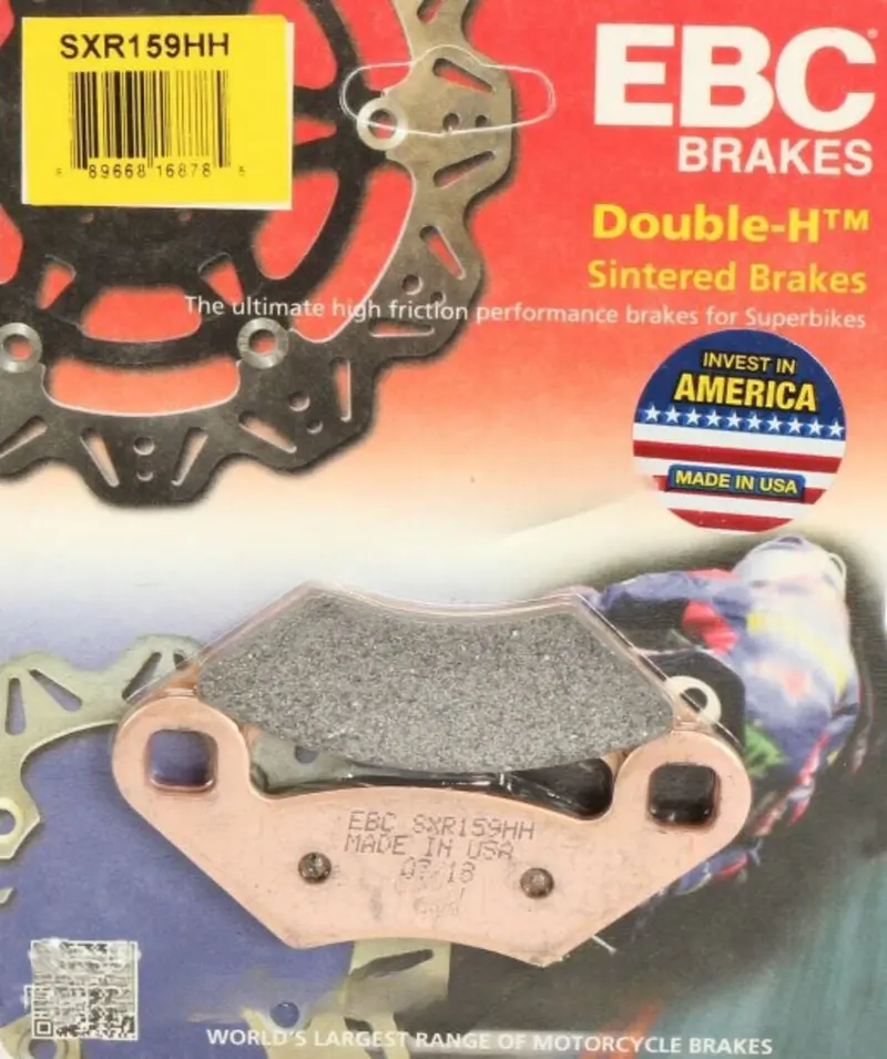 Ebc Polaris Rzr 570/800 Sxr Side By Side Race Fomula Hh Sintered Brake Pads - Metallic Front 1