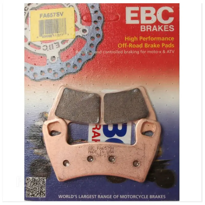 Ebc Polaris Rzr 900 Sv Severe Duty Sintered Metal Brake Pads - Rear 1