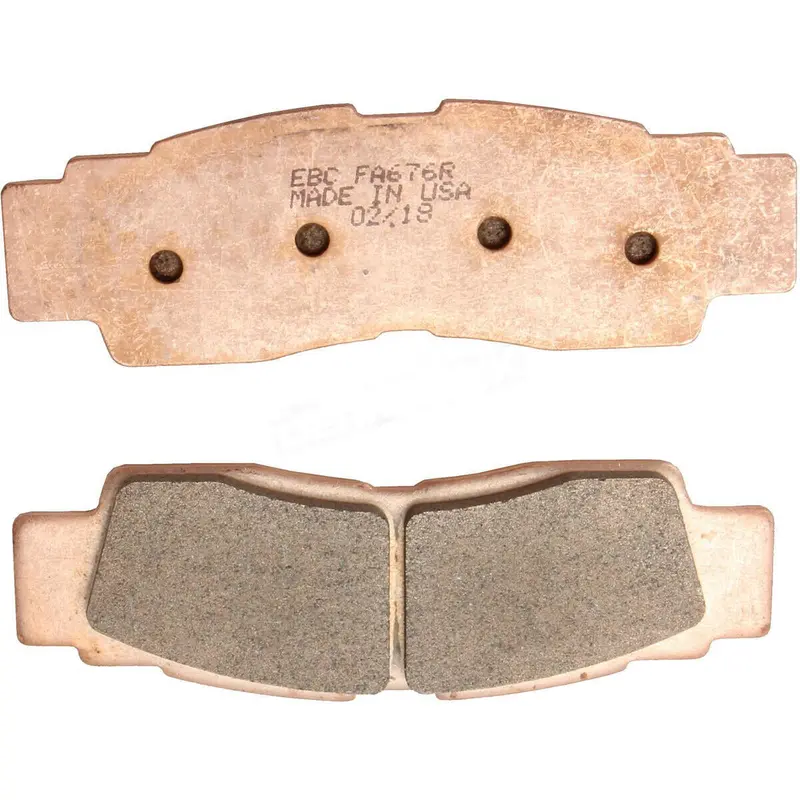 Ebc Yamaha Yxz 1000 R Long-Life Sintered R-Series Brake Pads - Metallic Front 1