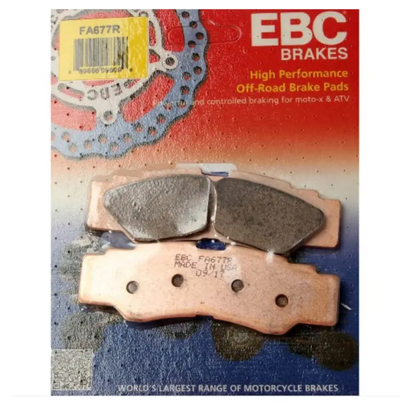 Ebc Yamaha Yxz 1000 R Long-Life Sintered R-Series Brake Pads - Metallic Rear 1