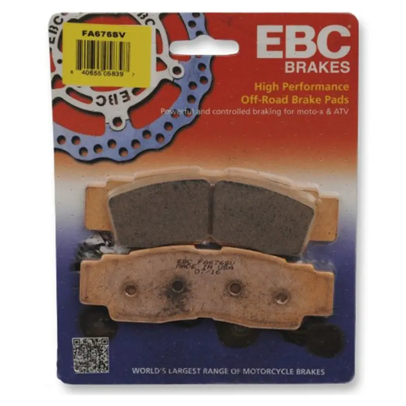 Ebc Yamaha Yxz 1000 R Sv Severe Duty Sintered Metal Brake Pads - Front 1