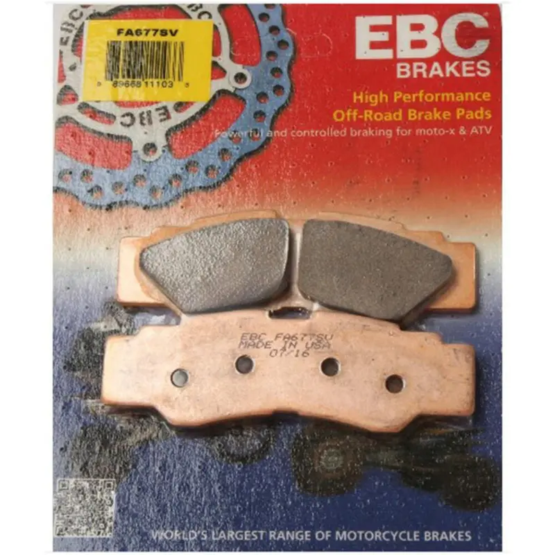 Ebc Yamaha Yxz 1000 R Sv Severe Duty Sintered Metal Brake Pads - Rear 1
