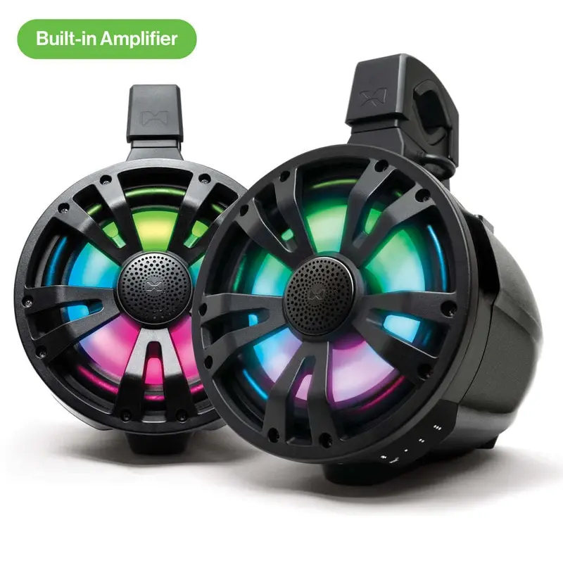 Ecoxgear Ta8 - 1 Bluetooth Amplified Extreme + 1 Passive Tower Speaker 1