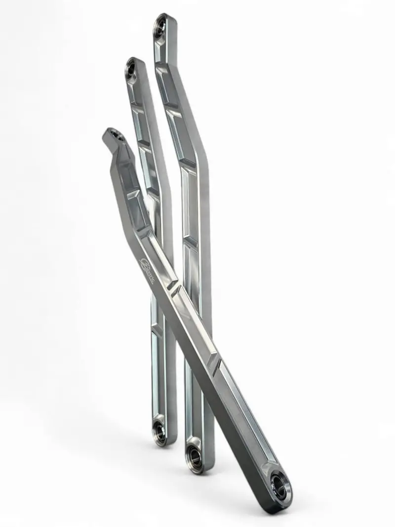 Elektric Offroad '17+ Can-Am Maverick X3 72" High Clearance Radius Rods - Clear 1