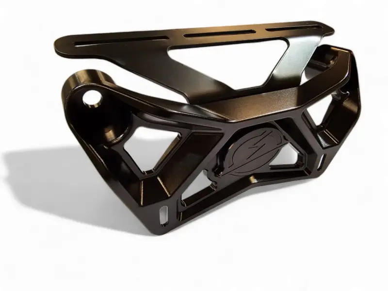 Elektric Offroad '17+ Can-Am Maverick X3 Upper Shock Mount Brace W/ Adjustable Light Mount Bracket - Black 2