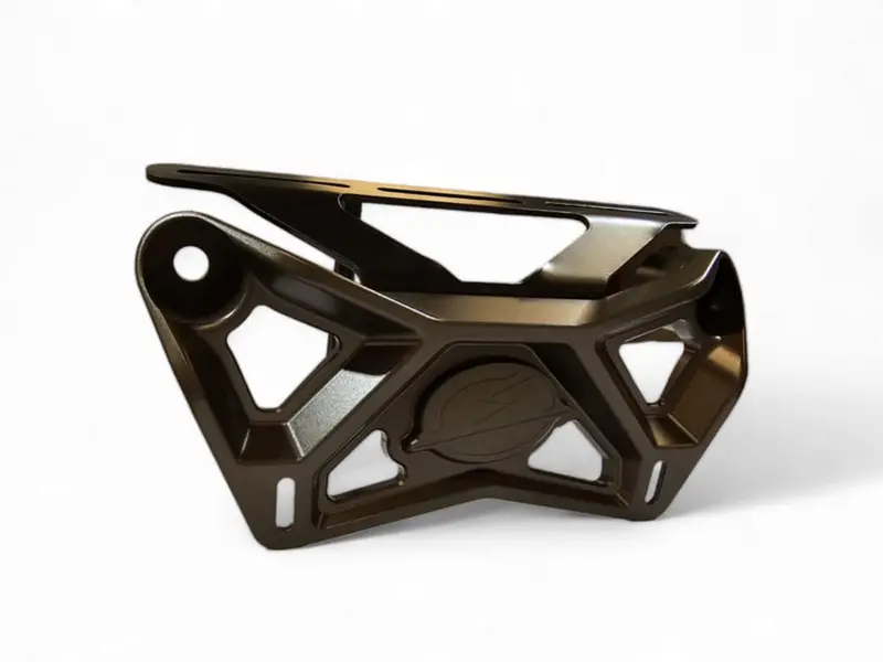 Elektric Offroad '17+ Can-Am Maverick X3 Upper Shock Mount Brace W/ Adjustable Light Mount Bracket - Gun Metal 1