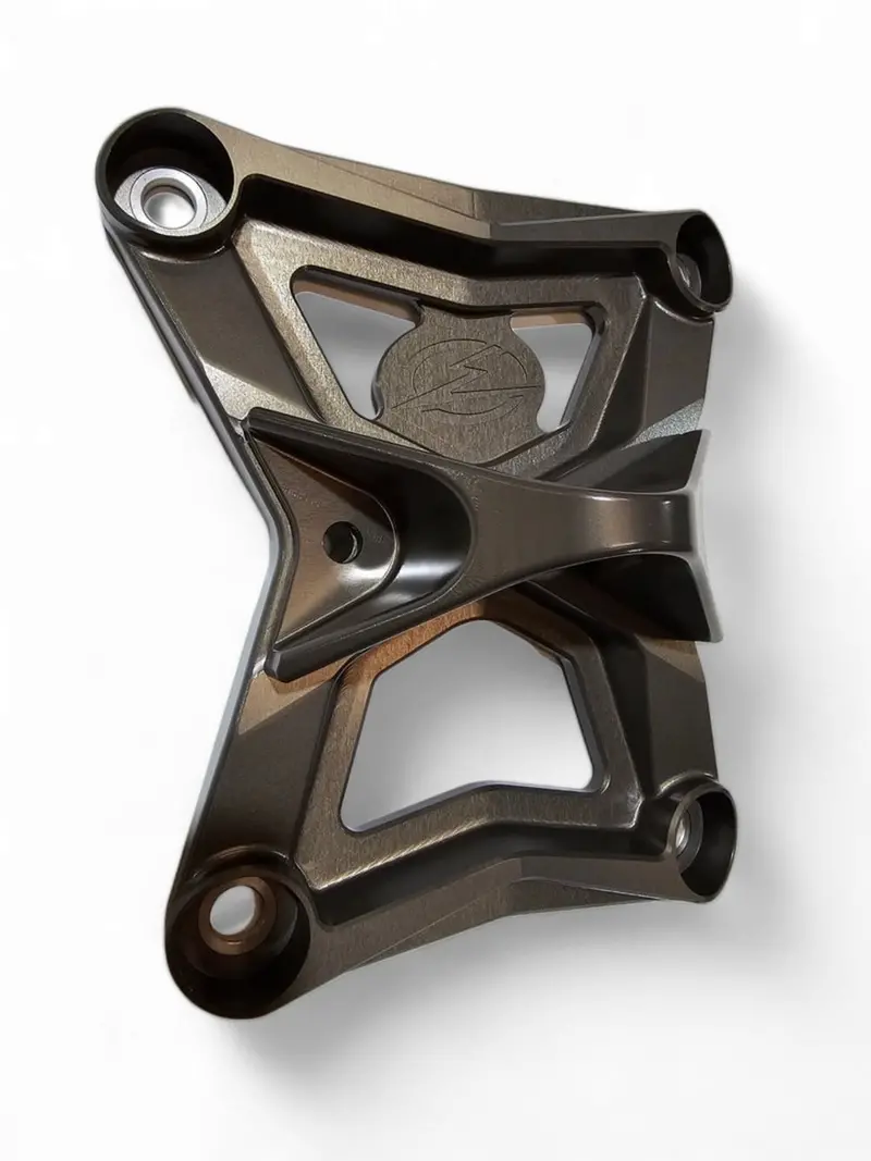 Elektric Offroad '20-'24 Polaris Rzr Pro Xp Radius Rod Plate W/ Tow Hook - Gunmetal 1
