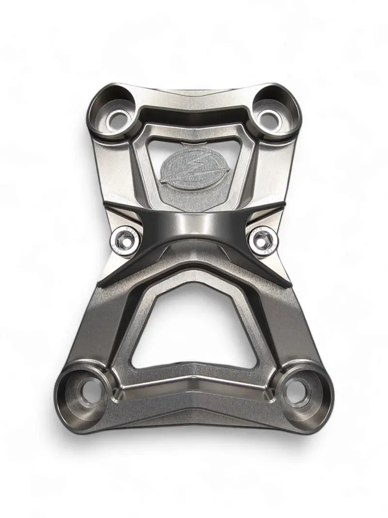 Elektric Offroad '22-'25 Polaris Rzr Turbo R Radius Rod Plate W/ Tow Hook - Gunmetal 2