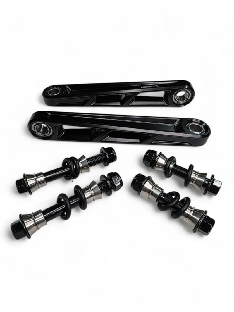 Elektric Offroad '24+ Can-Am Maverick R Front Sway Bar Links - Anodized Black 1