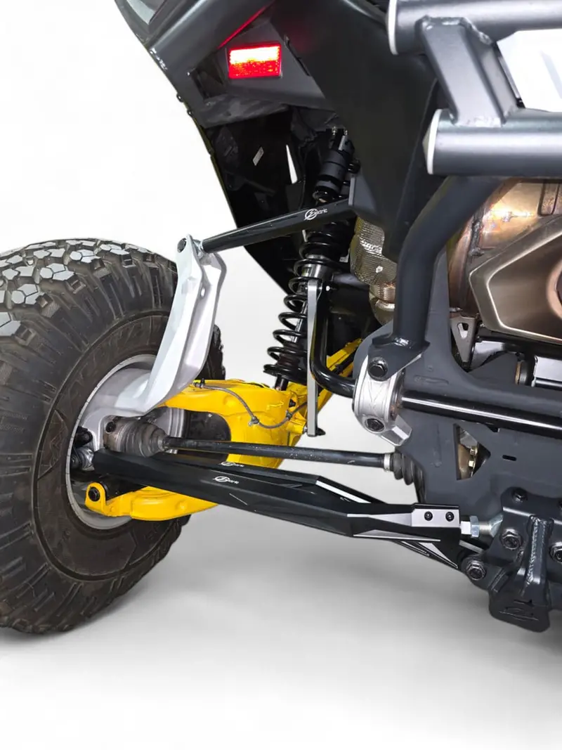 Elektric Offroad '24+ Can-Am Maverick R High Clearance Adjustable Radius Rods - Anodized Black 1
