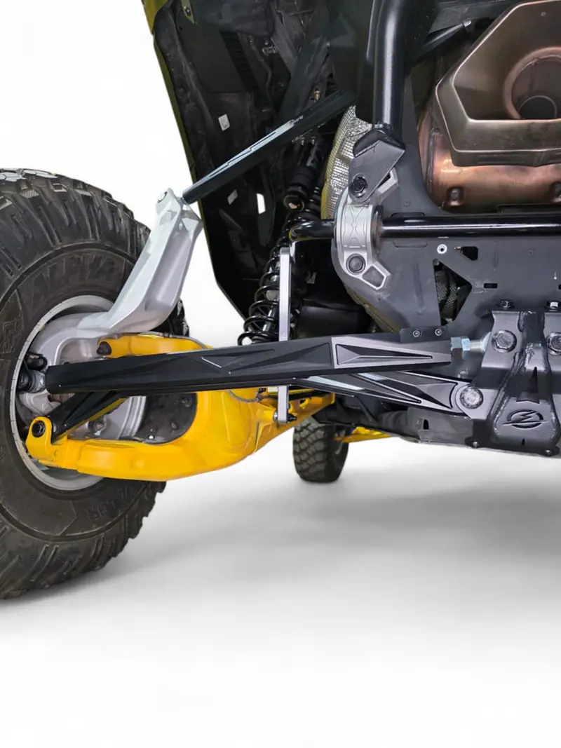 Elektric Offroad '24+ Can-Am Maverick R High Clearance Adjustable Radius Rods - Anodized Black 2