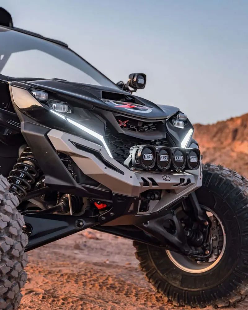 Elektric Offroad '24+ Can-Am Maverick R Volt Front Winch Bumper 1