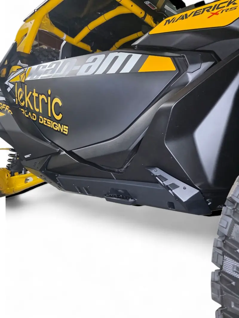 Elektric Offroad '24+ Can-Am Maverick R Volt Rocker Steps - 2 Seat 1