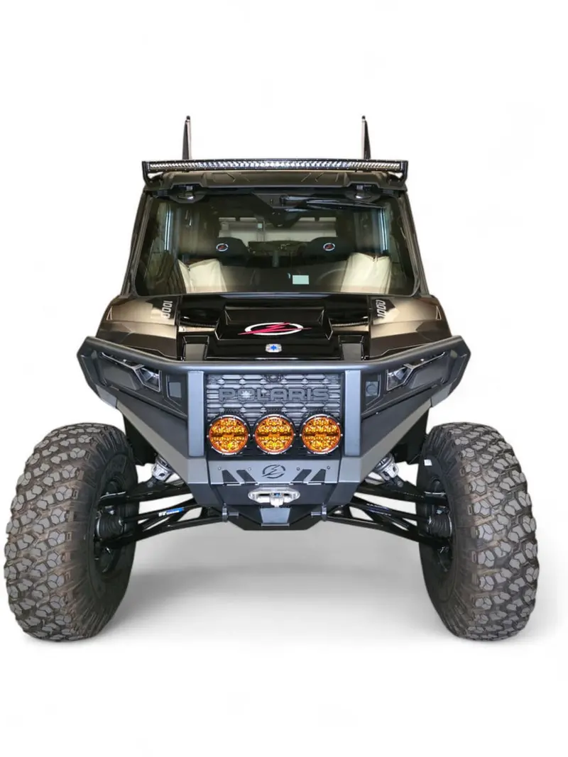 Elektric Offroad '24+ Polaris Xpedition Hdx Front Winch Bumper W/ Brush Guard 1