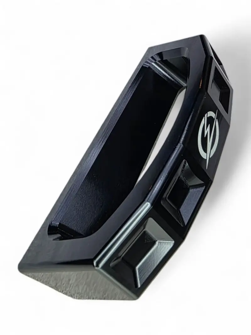 Elektric Offroad '24+ Polaris Xpedition Rear Glass Handle - Anodized Black 1
