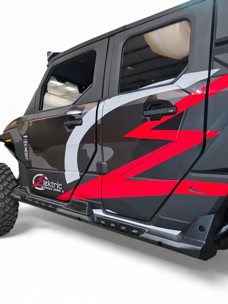 Elektric Offroad '24+ Polaris Xpedition Rock Steps - 4 Seat 1
