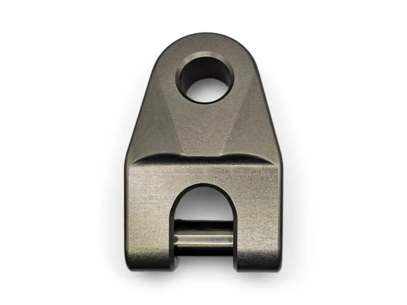 Elektric Offroad Winch Hook For Eod Billet Series Bumpers - Anodized Gunmetal 2