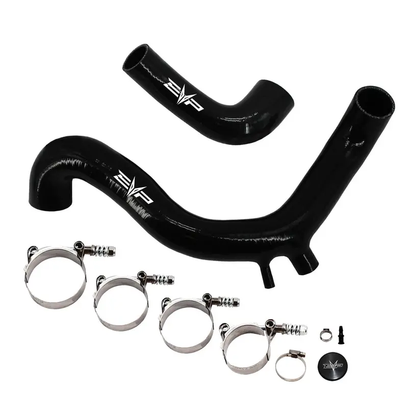 Evo '20-'24 Can Am Maverick X3 Silicone Charge Tubes W/ Bov Port 1