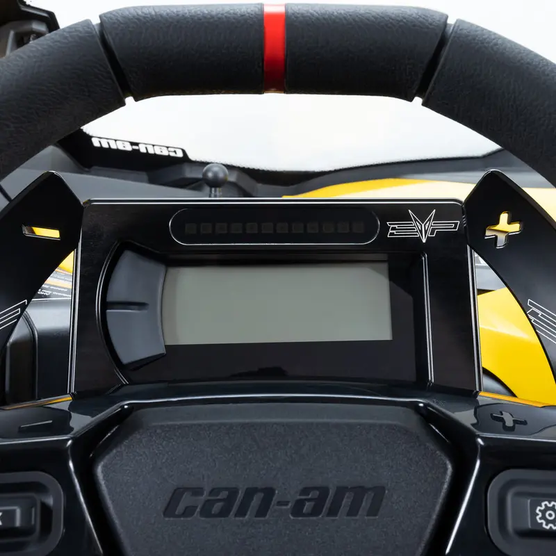 Evo Can-Am Maverick R Billet Shift Light Bezel 2