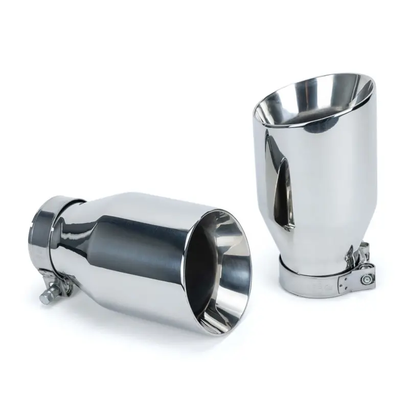 Evo Can-Am Maverick R Dynamic Twin Exit & Captain's Choice Mufflers Replacement Tips Racing 3