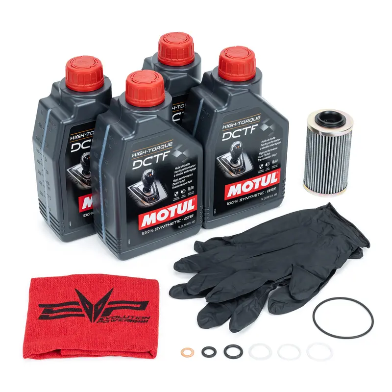 Evo Can-Am Maverick R Motul Dct Oil Change Kit 1