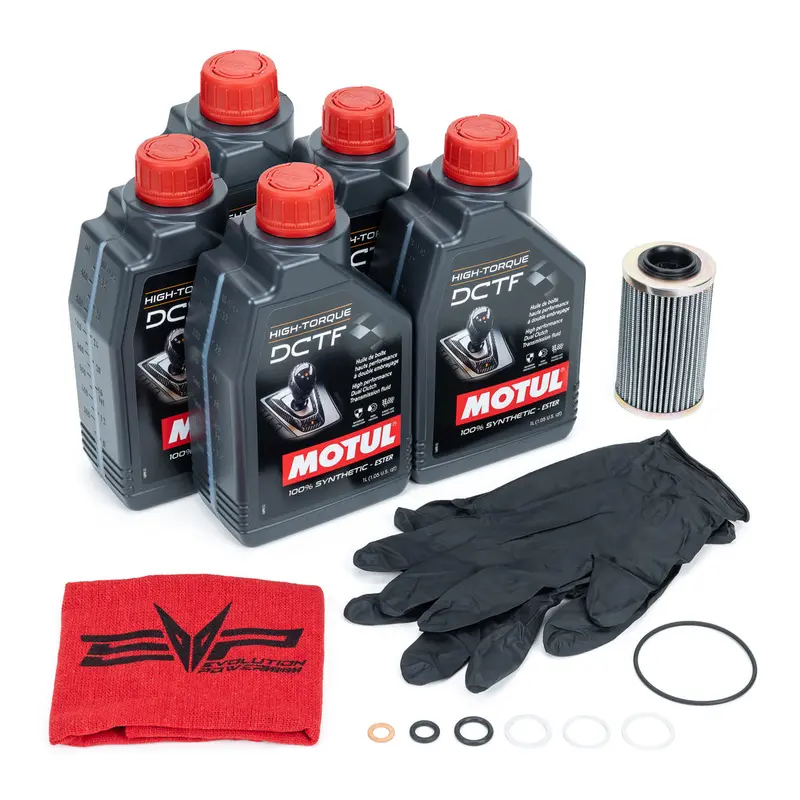 Evo Can-Am Maverick R Motul Dct Oil Change Kit 2