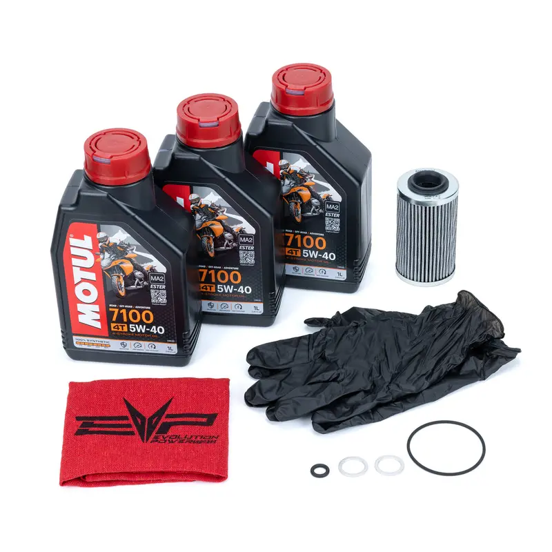 Evo Can Am Maverick R Motul Oil Change Kits 4