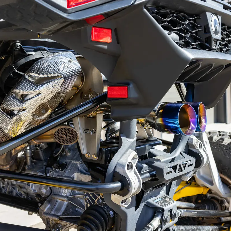 Evo Can-Am Maverick R Racing Dynamic Twin Exit Muffler 1