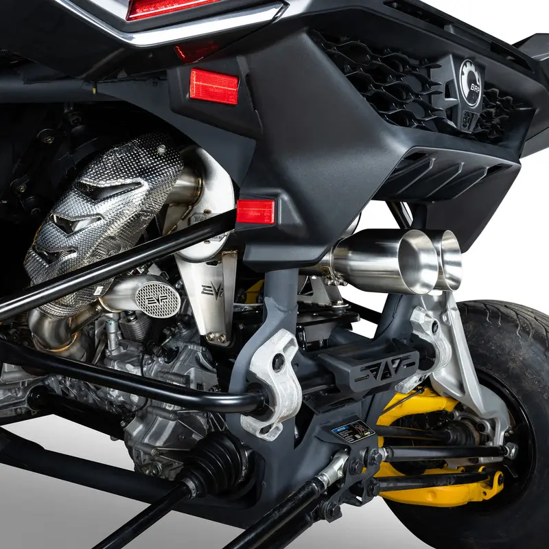 Evo Can-Am Maverick R Racing Dynamic Twin Exit Muffler 2
