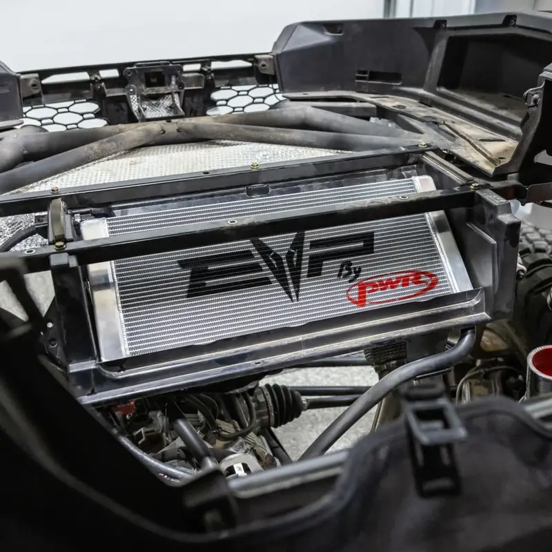 Evo Can-Am Maverick R Racing Transmission Radiator 2