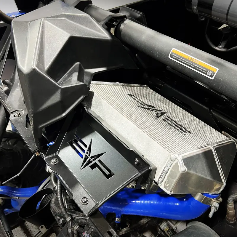 Evo Can-Am Maverick X3 Intercooler Tip-Up Brackets 1