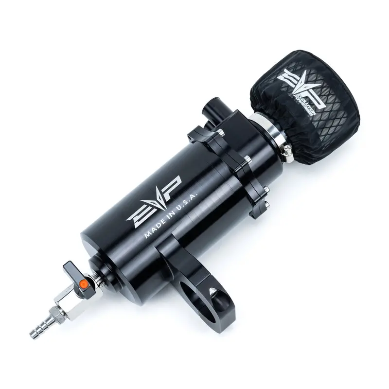 Evo Polaris Rzr Turbo R, Pro Xp & Xp Turbo/S Air/Oil Separator Catch Can Kit 1