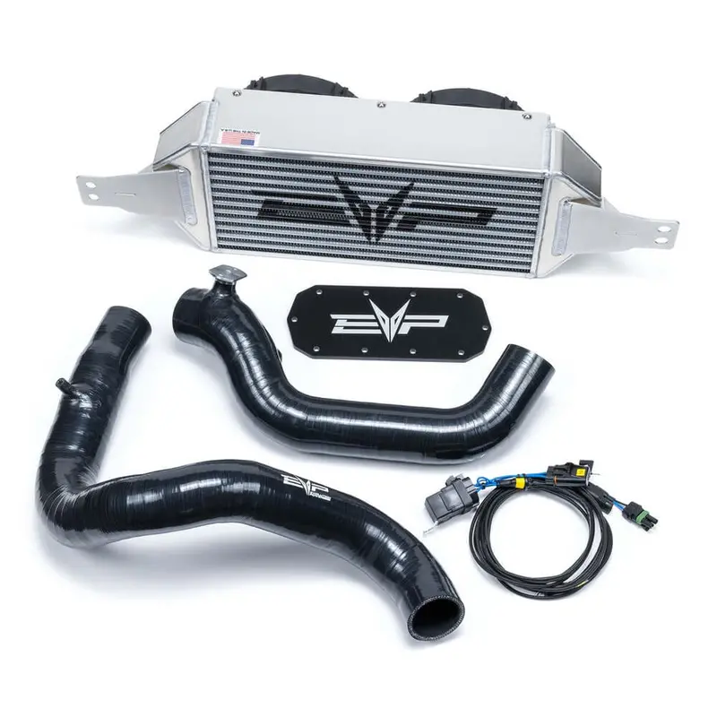 Evo Polaris Rzr Xp Turbo & Turbo S Air-To-Air Dual-Fan Intercooler 1