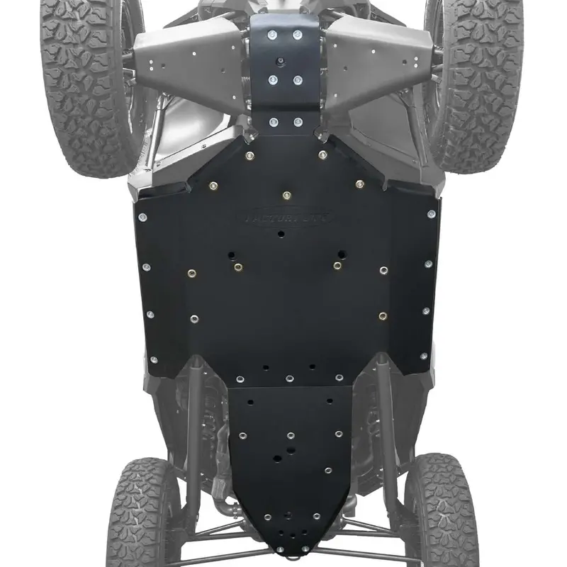 Factory Utv '24+ Polaris Rzr Xp 1000 Uhmw Skid Plate 1