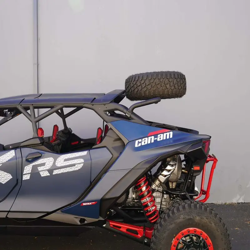 Factory Utv Can-Am Maverick R Max Above The Roof Dual Clamp Spare Tire Mount 1