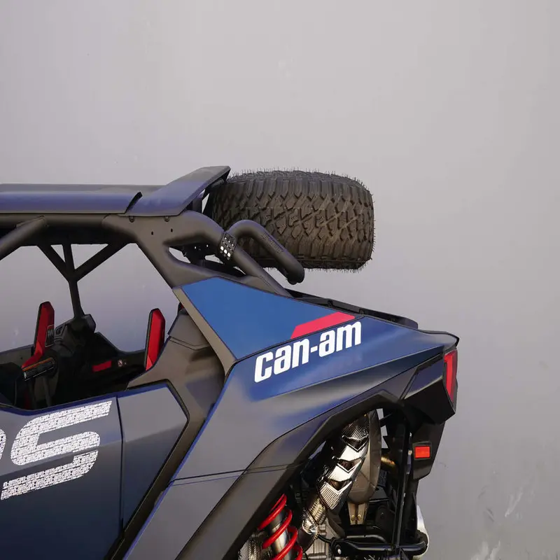 Factory Utv Can-Am Maverick R Max Dual Clamp Spare Tire Mount 2