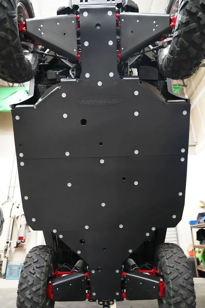 Factory Utv Kawasaki Ridge Uhmw Skid Plate 2
