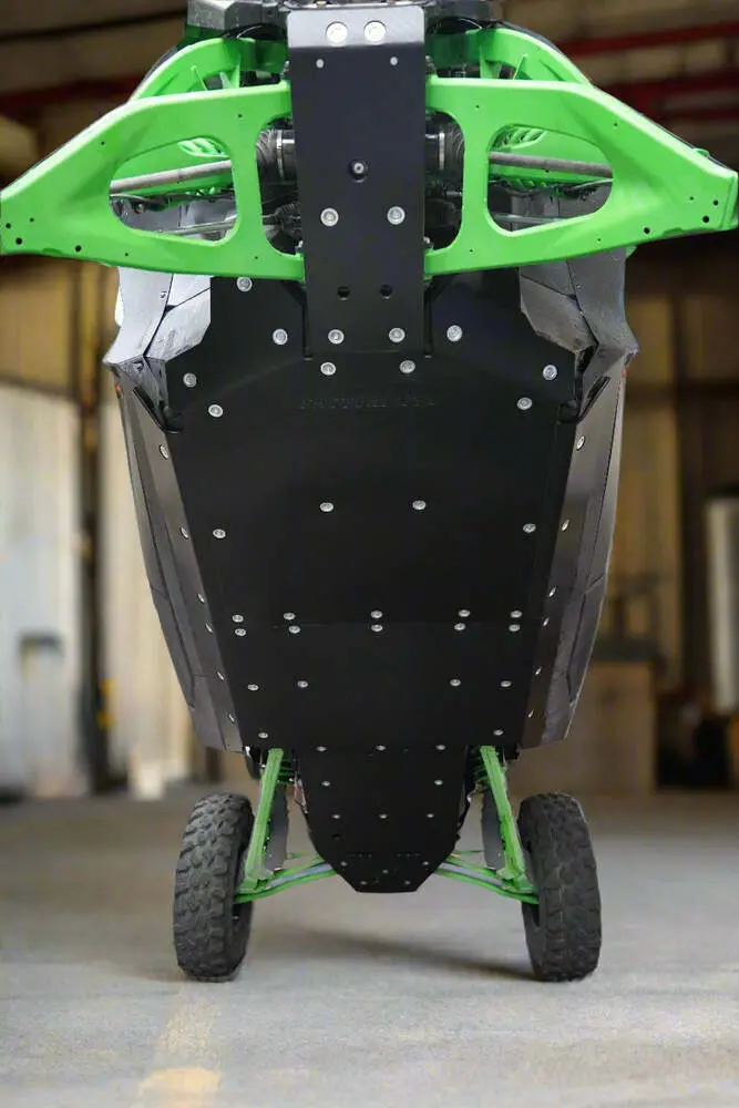 Factory Utv Kawasaki Teryx H2 Uhmw Skid Plate & Rock Sliders 1