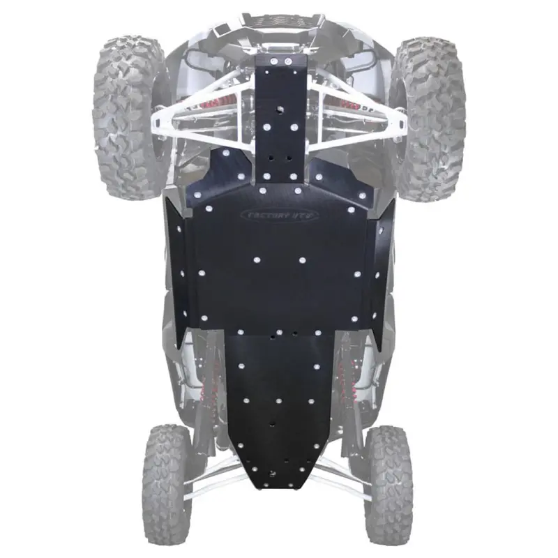 Factory Utv Kawasaki Teryx Krx 1000 Uhmw Skid Plate With Rock Sliders 2