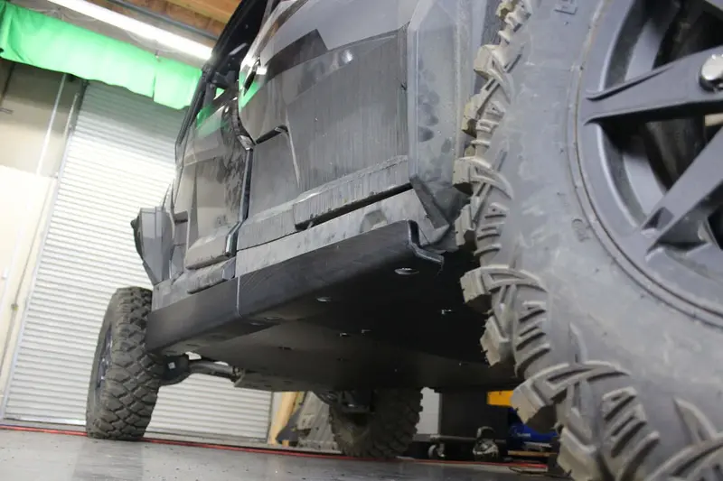 Factory Utv Polaris General Xp 4 1000 Uhmw Rock Sliders 1